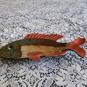 Pier 1 Imports Colorful Fish Platter.